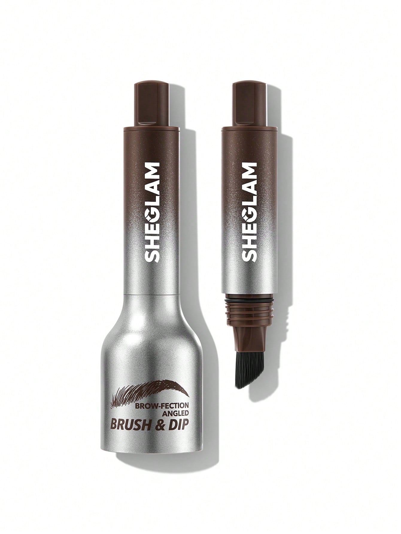 Brosse a sourcil angulaire