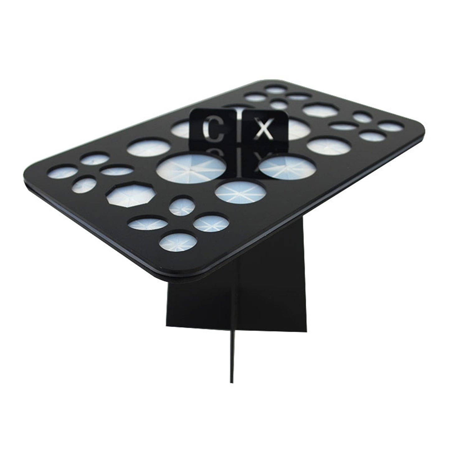 Support de séchage-rangement pinceaux de maquillage