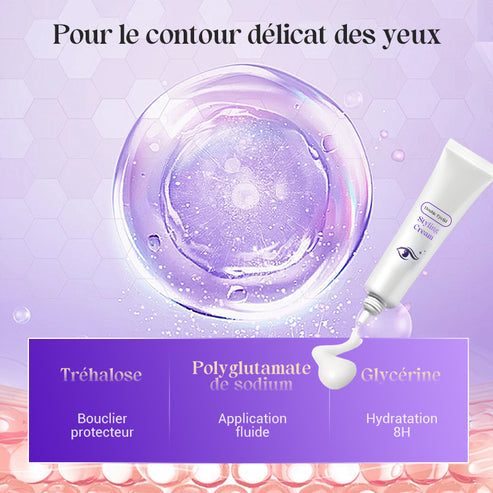 Crème invisible pour styliser les paupières doubles
