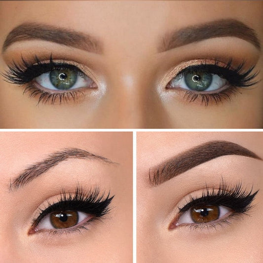 1+1 GRATUIT | Tampon à sourcils + 10 pochoirs & 2 brosses à sourcils