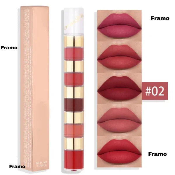 Rouge à lèvre 5 en 1