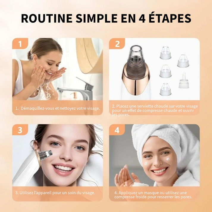 Extracteur de points noirs professionnel