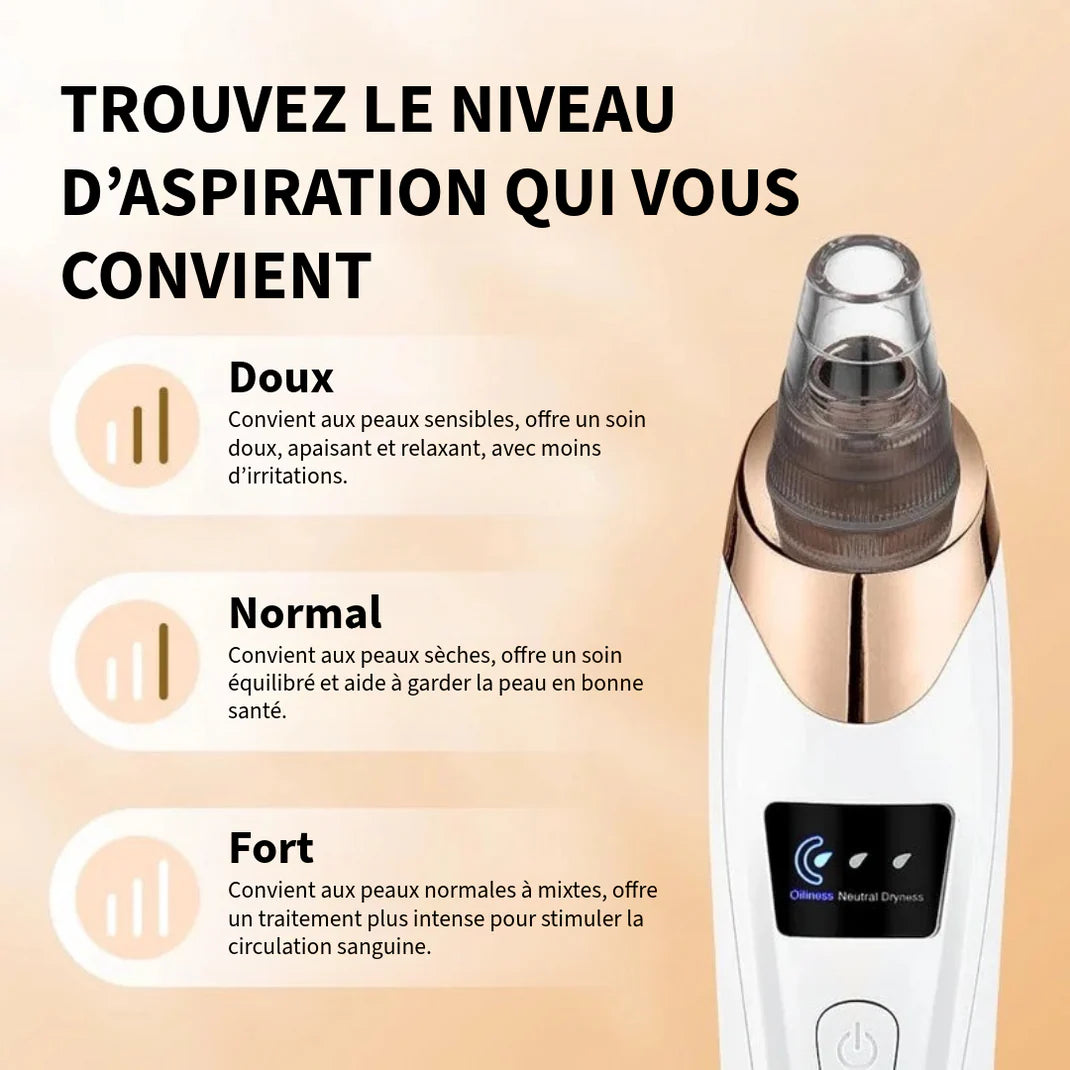 Extracteur de points noirs professionnel