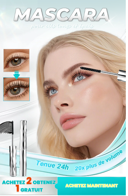 MASCARA pour cils longs et épais